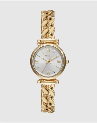 Fossil - Carlie Gold Tone Analogue Watch