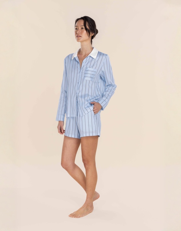Gingerlilly - Birdie Long Sleeve Short Pyjama Set