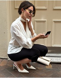 Siren - Zuko Slingback Heels