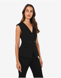 Forcast - Nikki Collarless Vest