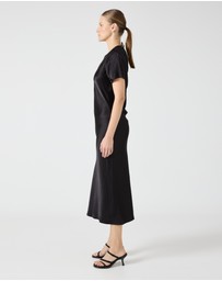 Third Form - Crush Bias Tee Midi Dress