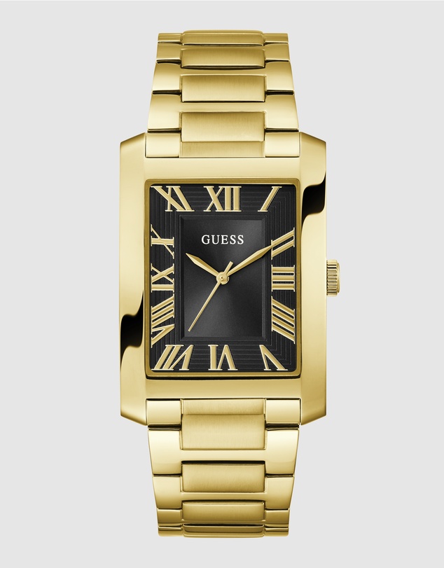 GUESS - Guess Men's Gold Tone 33.7mm Analogue Watch