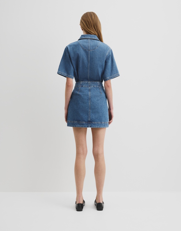 Country Road - Denim Mini Skirt
