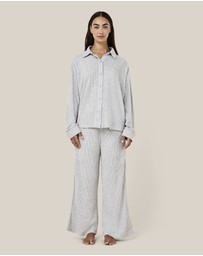 Papinelle - Super Soft Waffle Full Length PJ Set