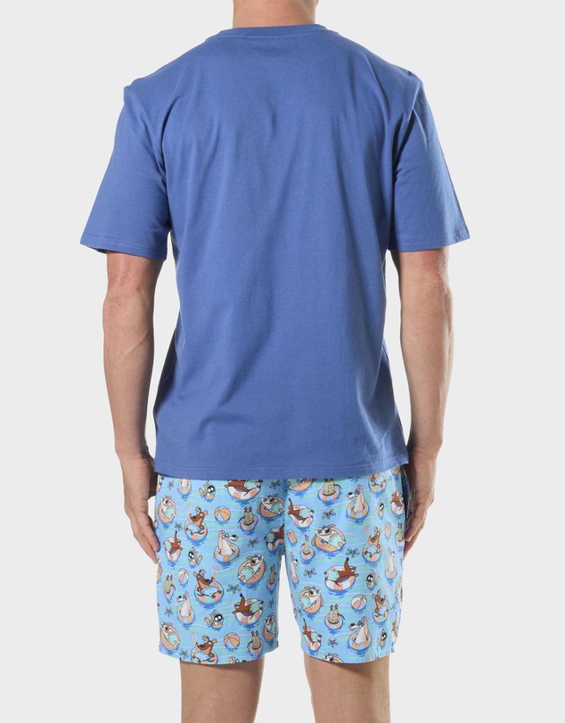 Mitch Dowd - Mitchdowd Mens Fun Summer Sleepwear Set