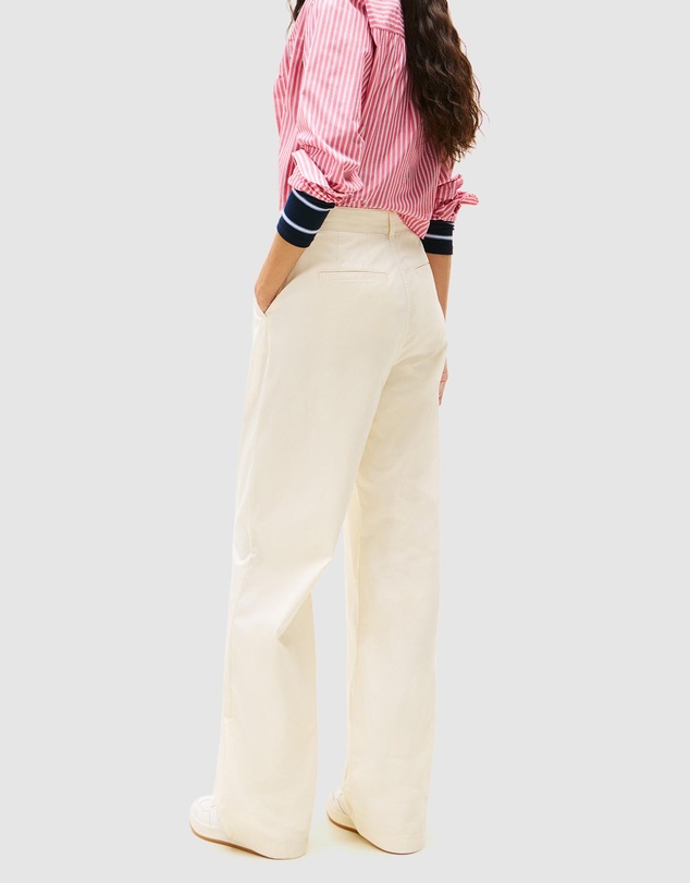 Tommy Jeans - Claire Wide Leg Chino Pants
