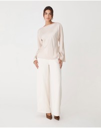 Forcast - Asma Satin Bias Cut Top