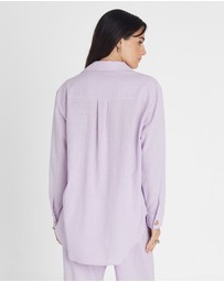Heaven Australia - Amethyst Boyfriend Shirt