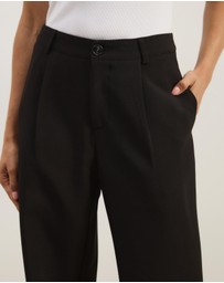 Atmos&Here - Sammie Straight Leg Tailored Pants