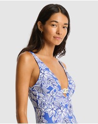 Sea Level Australia - Palmera Chain Link Longline One Piece