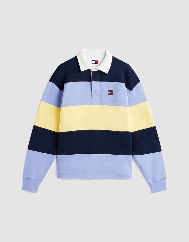 Tommy Jeans - Relaxed Badge Stripe Rugby