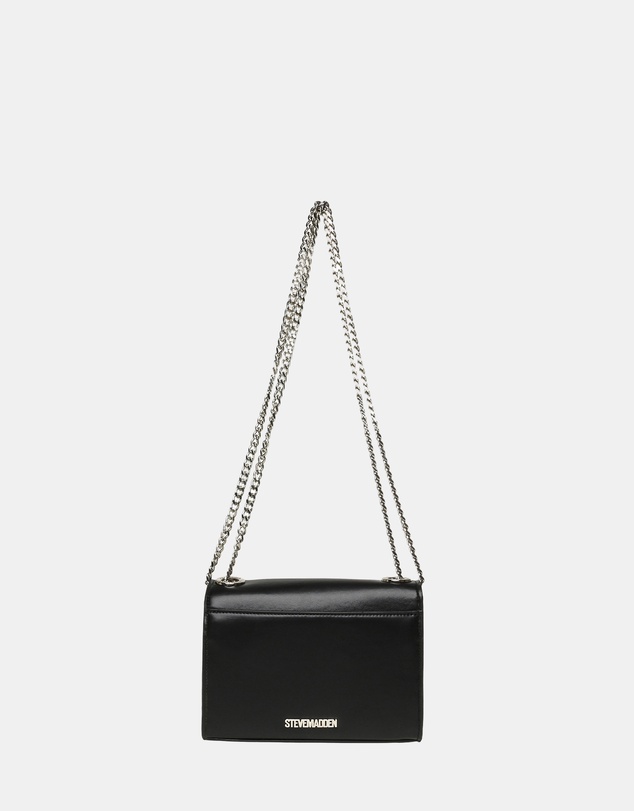 Steve Madden - BZoie Black/Silver Handbag