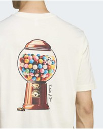 adidas Sportswear - SNACK BUBBLE GUM GRAPHIC T-SHIRT Mens