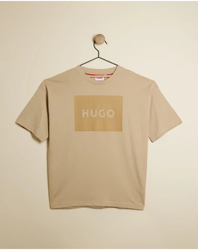 Hugo Boss - Square Logo Short Sleeve T-Shirt - Kids-Teens