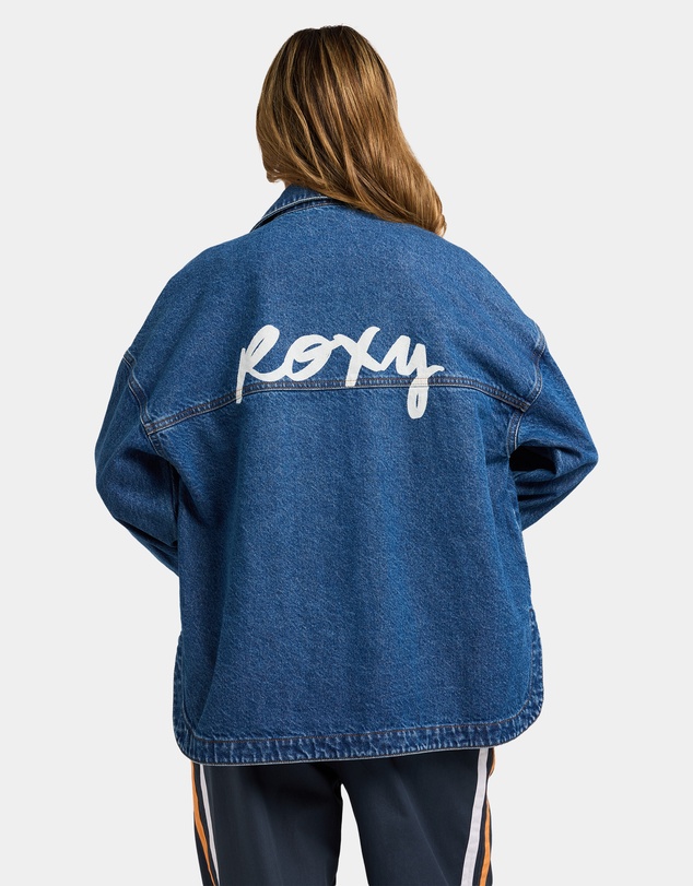 Roxy - Womens Back Slider Denim Jacket