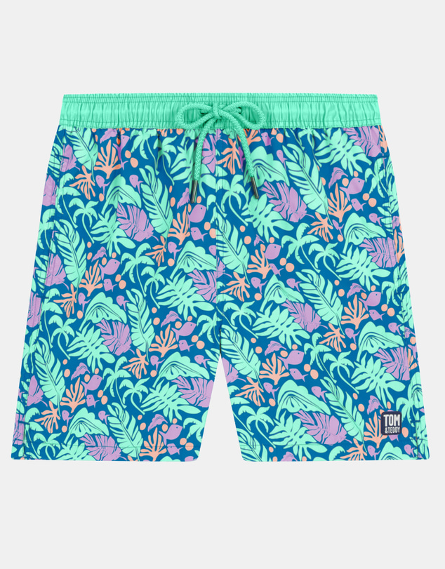 Tom & Teddy - Botanical Swim Shorts