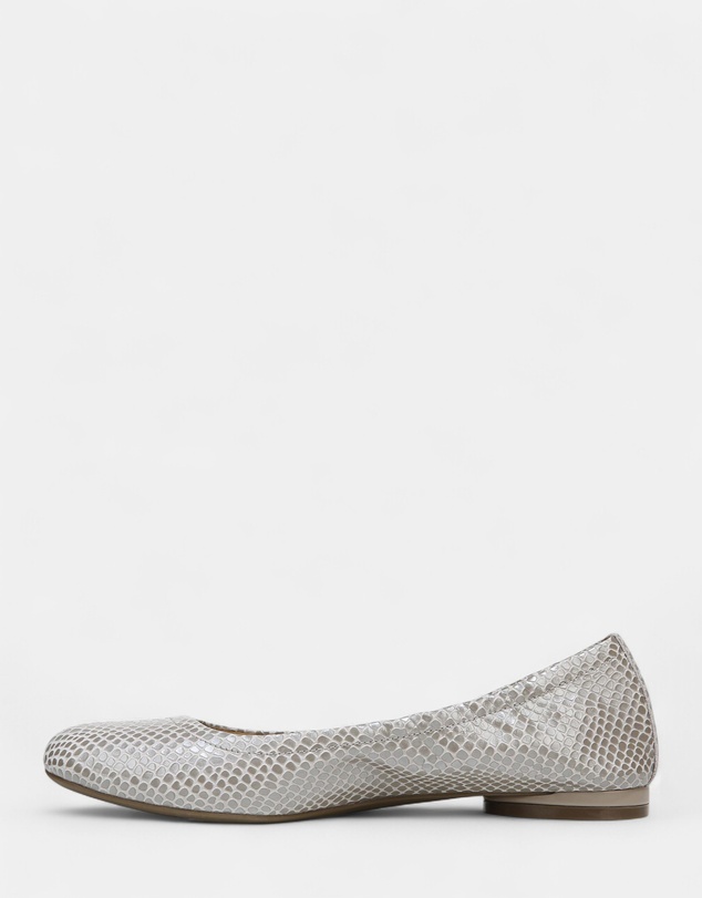Vionic - Alexa Flat - Aluminium Lizard
