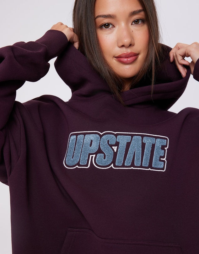 Upstate - Off-Duty Hoodie - Merlot