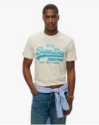 Superdry - Vintage Logo Fade Tee