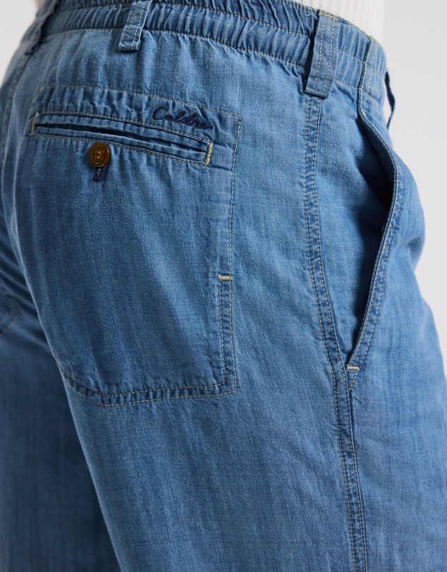 Calibre - Fluid Denim Shorts Blue