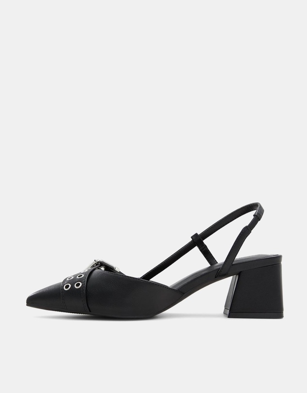 Call It Spring - Rumour Slingback Buckle Block Heels