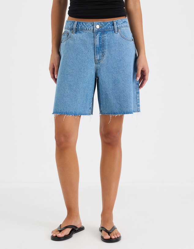 Calli - Blake Wide Leg Denim Jorts