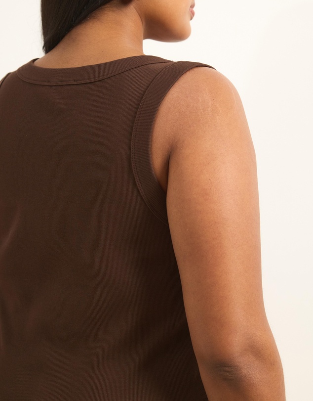 Atmos&Here Curvy - Organic Cotton Scoop Tank