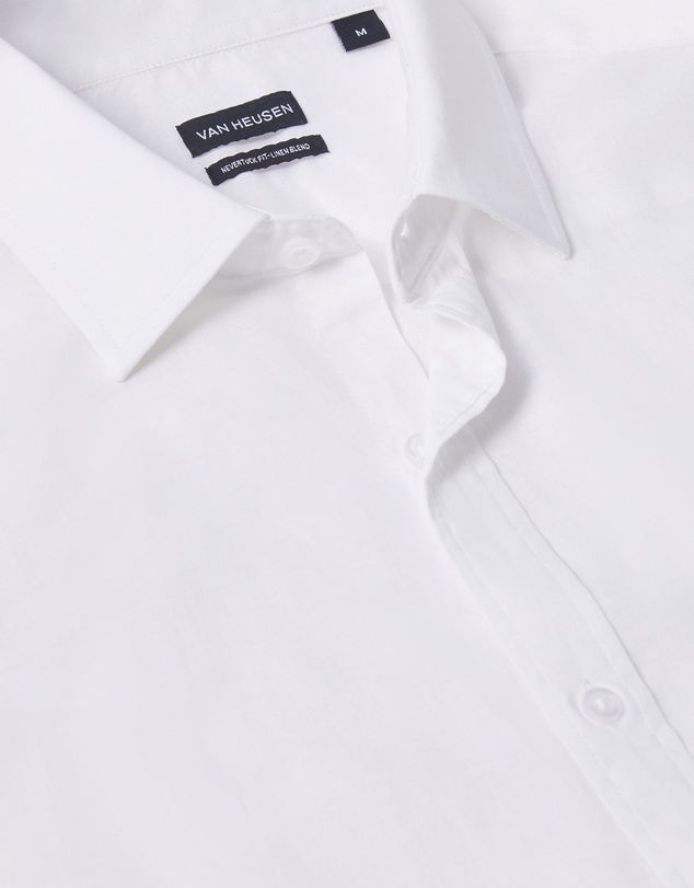 Van Heusen - Linen Cotton Blend Shirt