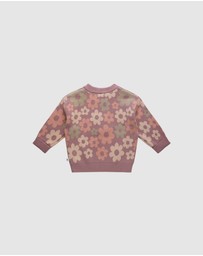 Kynd Baby - Knit Jumper in Bold Floral
