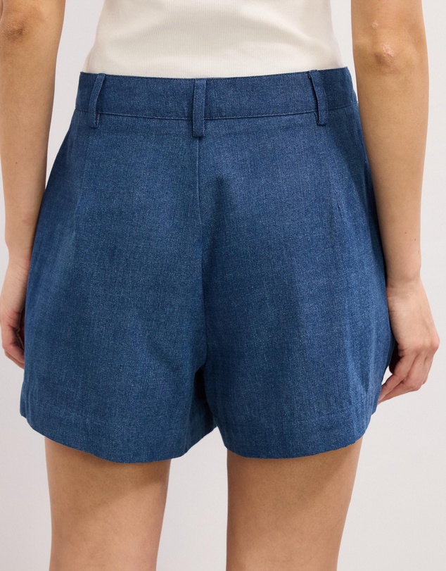 The Fated - Belle High Waisted Soft Denim Shorts