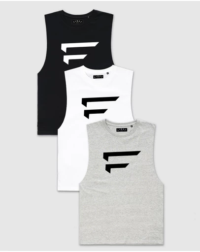 First Division - 3-Pack Performance Logo Tank