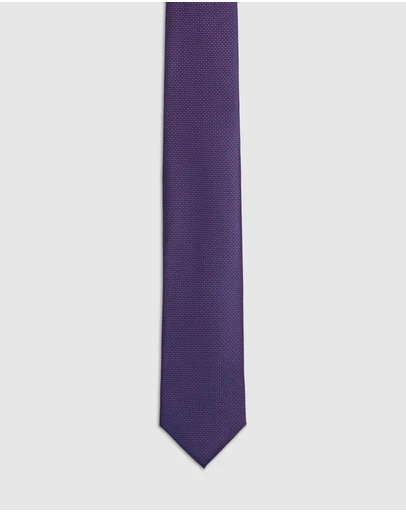 Oxford - Soren Grid Silk 7Cm Tie