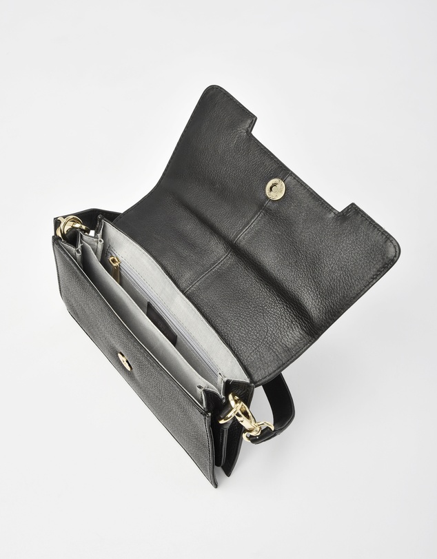 Cobb & Co - Concord Structured Leather Crossbody Bag
