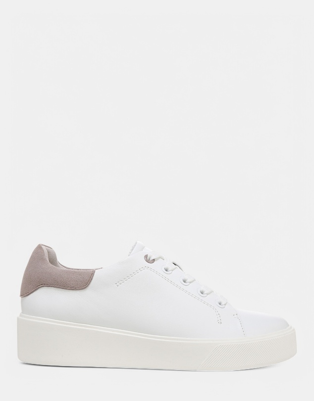 Naturalizer - Morrison 2.0 Lace Up Sneaker - White/Turtledove - Wide