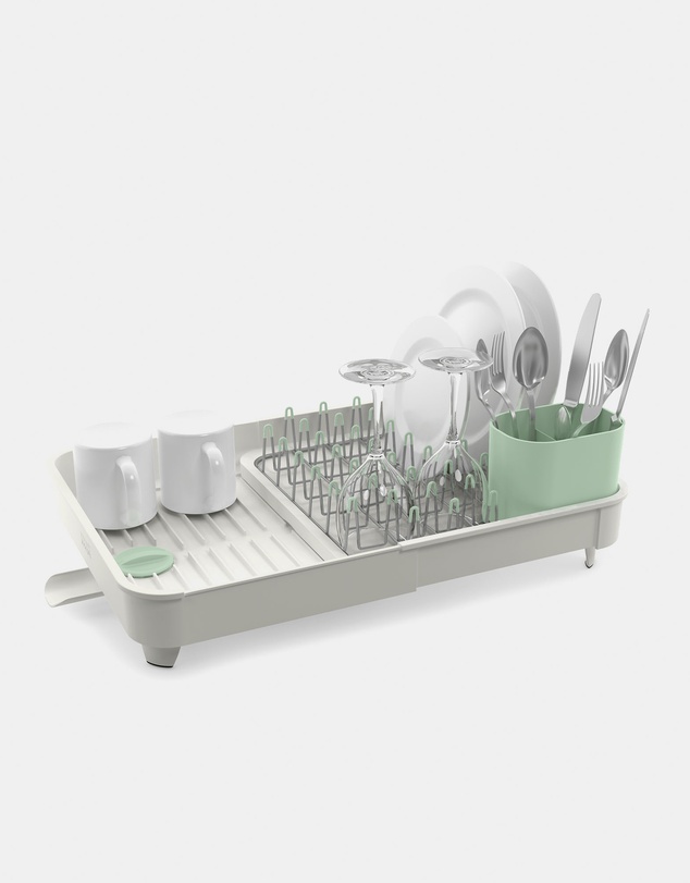 Joseph Joseph - Extend™ Expandable Dish Drainer (Green/Stone)