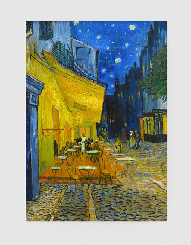 Inka Arthouse - Cafe Terrace by Van Gogh Art Print