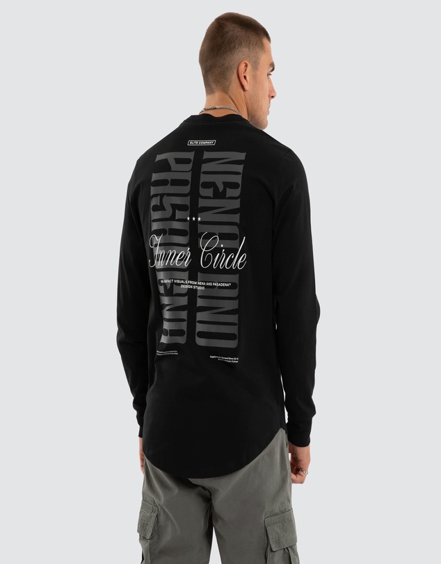 Nena & Pasadena - Dynamic Dual Curved LS Tee