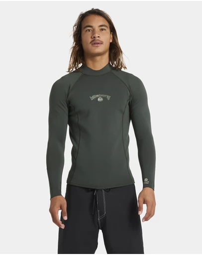 Billabong - Mens 1/1Mm Absolute Natural Long Sleeve Wetsuit Top