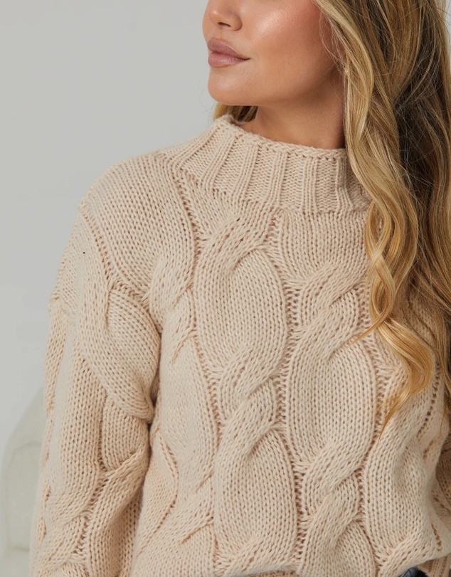 Esther & Co - Hadi Knit - Beige