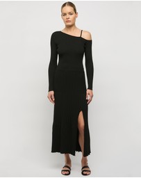 FRIEND of AUDREY - Vlada Asymmetric Knit Top