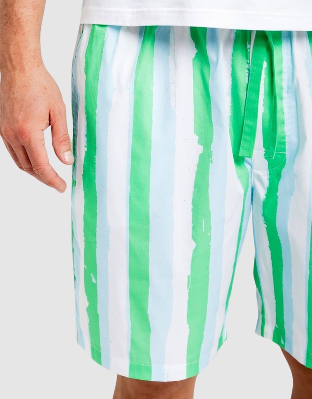 Sant And Abel - Men's Drawbertson Wild Stripes Sleep Shorts