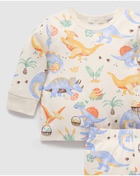 Purebaby - Dino Pyjama Set -Kids-Babies
