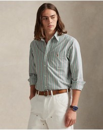 Polo Ralph Lauren - ICONIC EXCLUSIVE - Custom Fit Striped Oxford Shirt