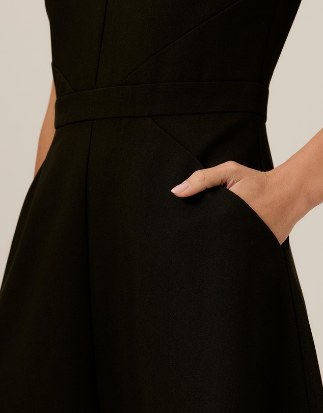 Tussah - Nora Suiting A-Line Midi Dress