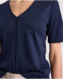 David Lawrence - Jolyn Mercerised Cotton Tee