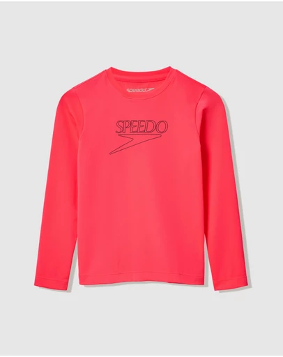 Speedo - LS Classic Logo Rashie - Kids