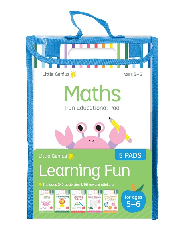 Little Genius - Vol. 2 5-Pack of Activity Pads Age 5-6