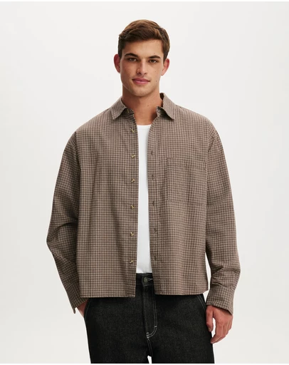 Cotton On - Hudson Long Sleeve Shirt