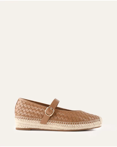 Jo Mercer - Elsie Woven Flat Espadrilles