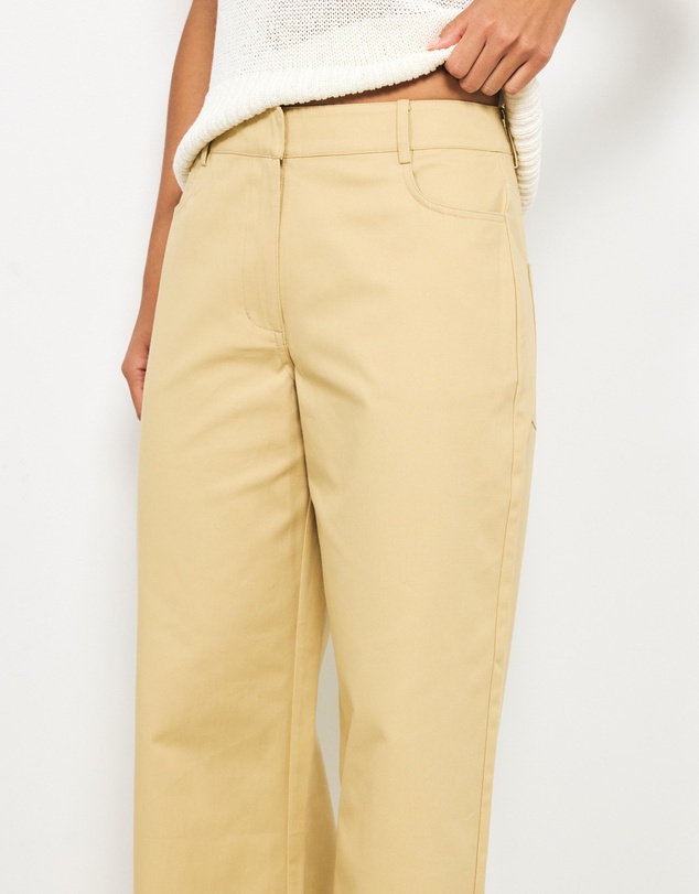 AERE - Nancy Cotton Twill Pants